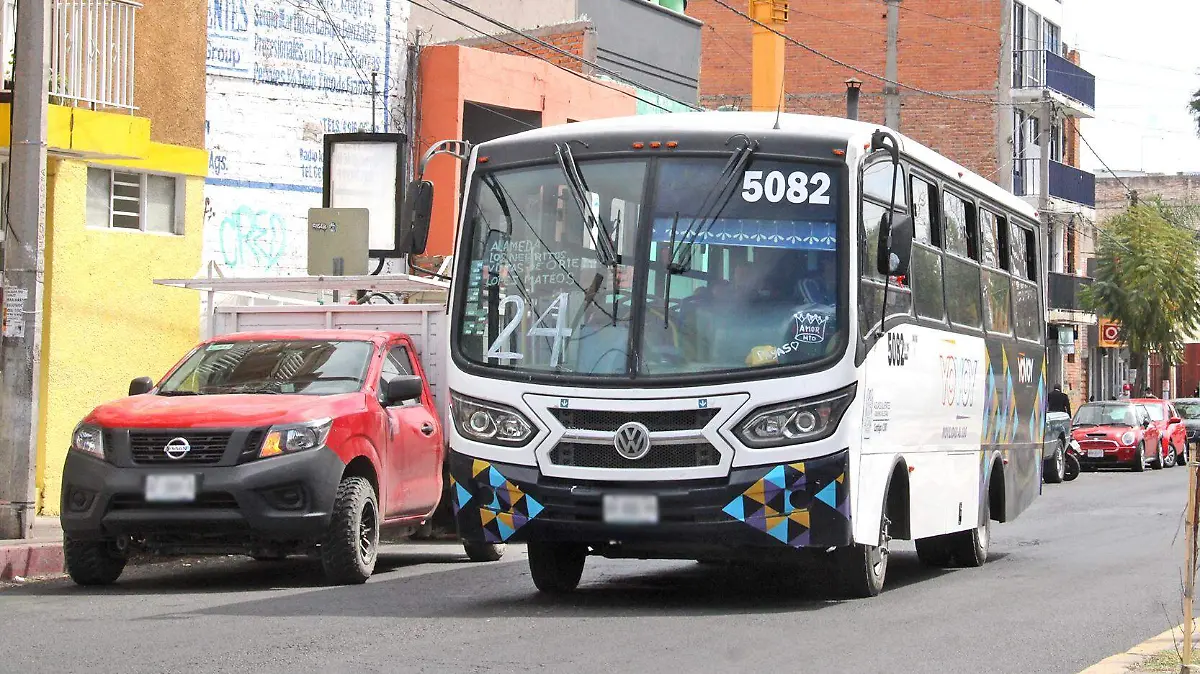 camion del transporte publico